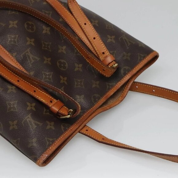 LOUIS VUITTON Monogram Bucket GM Shoulder Bag M42236 LV Auth 128384 - Picture 6 of 15